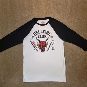 Stranger Things Hellfire Club XS T-Shirt Netflix